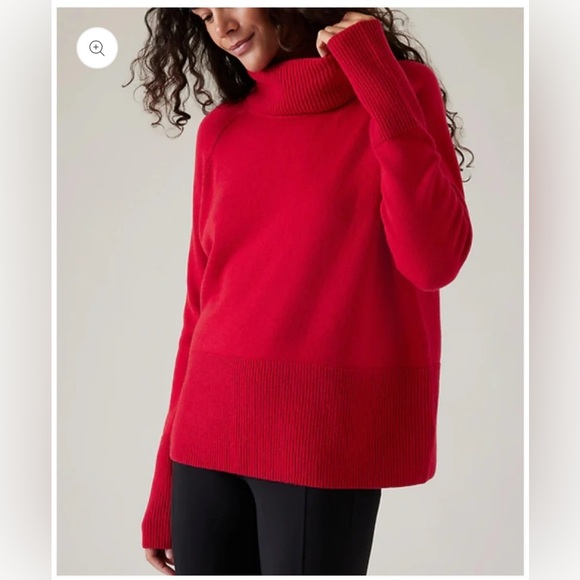 Athleta Sweaters - NWT Athleta Alpine turtleneck sweater wall and cashmere blend Sz XS